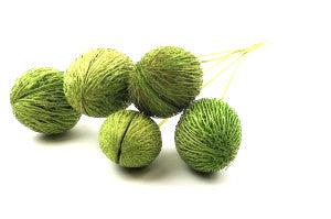 Light Green Mintolla Balls (Bouquet of 5 stalks)-Forest Homes-Nature inspired decor-Nature decor