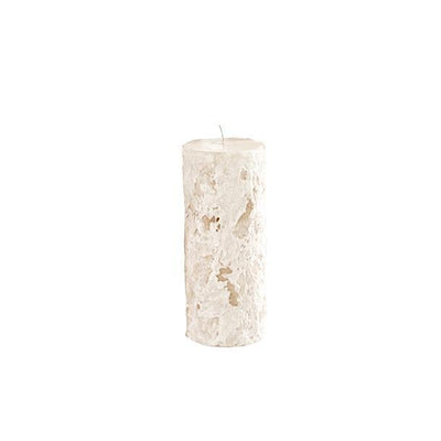 Large Ivory Renewal Palm Wax Candles (Set of 2)-Comfort-CANDLES, SUSTAINABLE DECOR-Forest Homes-Nature inspired decor-Nature decor