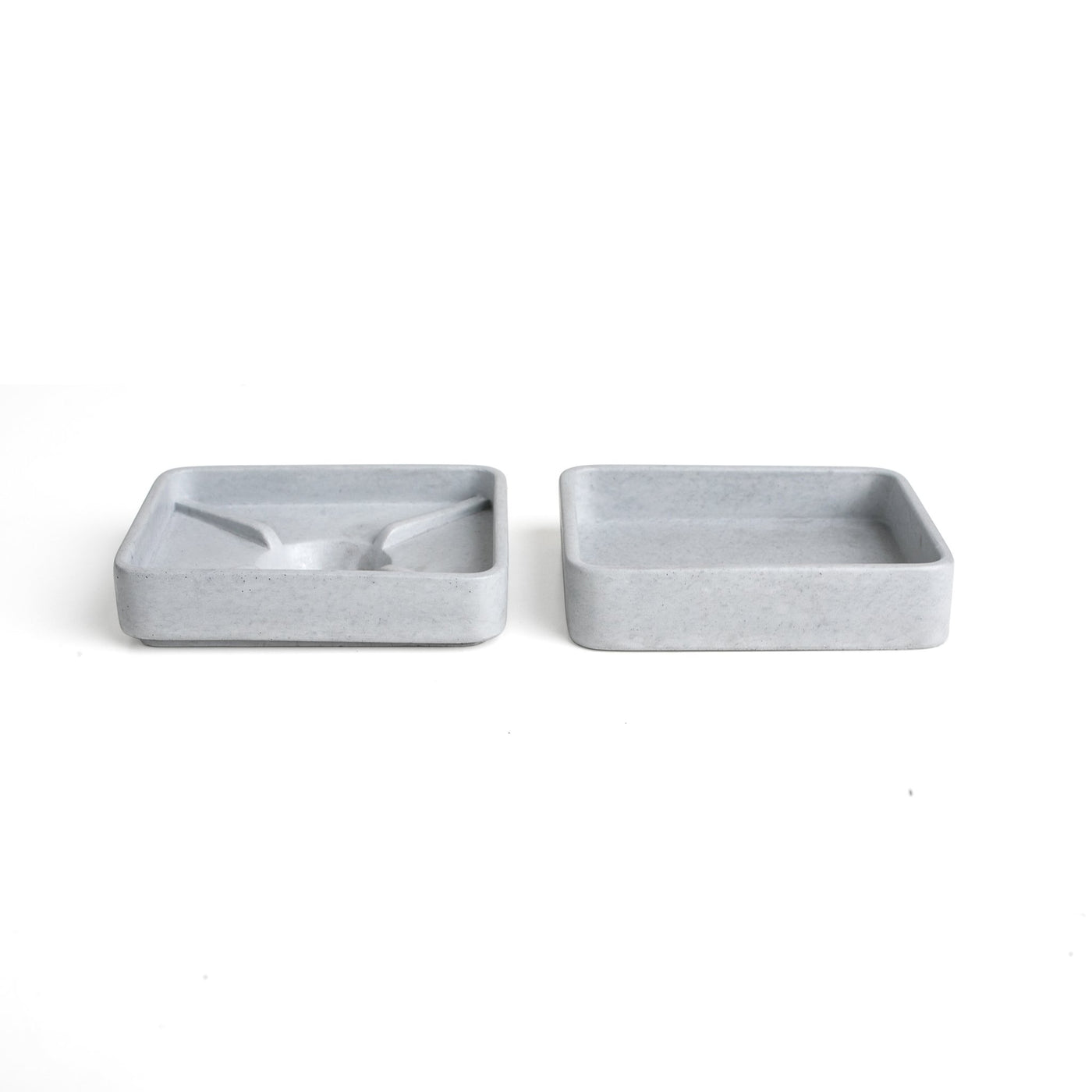 Grey Concrete Soap Stand w/ Vegan Soap-Storing and Organising-CONCRETE, SOAP STANDS-Forest Homes-Nature inspired decor-Nature decor